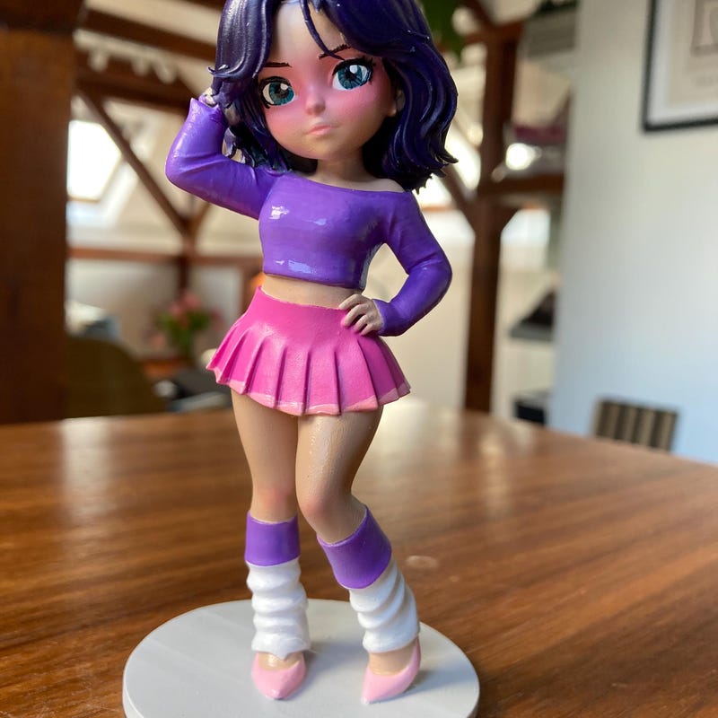 Personalizowana figurka chibi Trueform wykonywana ze zdjęcia